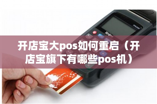 开店宝大pos如何重启（开店宝旗下有哪些pos机）