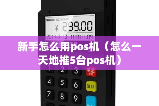 新手怎么用pos机（怎么一天地推5台pos机）