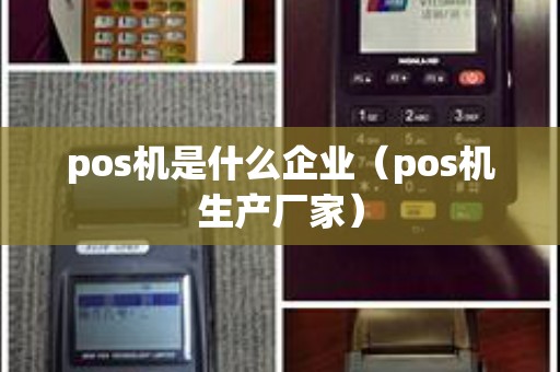 pos机是什么企业（pos机生产厂家）