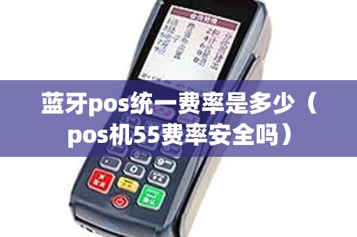 蓝牙pos统一费率是多少（pos机55费率安全吗）