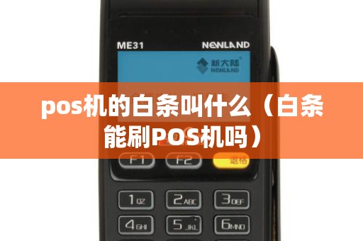 pos机的白条叫什么(白条能刷POS机吗) pos机的白条叫什么(白条能刷POS机吗)