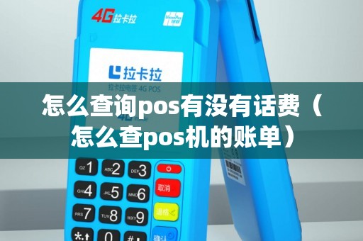 怎么查询pos有没有话费（怎么查pos机的账单）