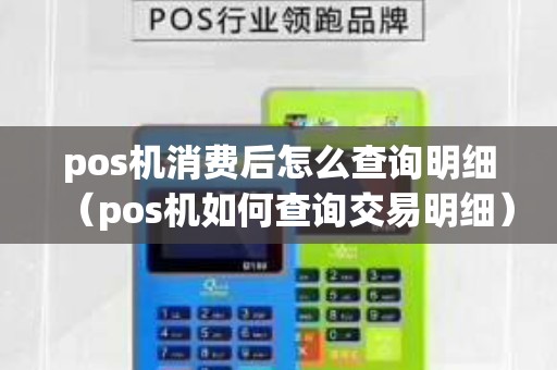 pos机消费后怎么查询明细（pos机如何查询交易明细）
