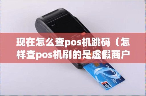 现在怎么查pos机跳码（怎样查pos机刷的是虚假商户）