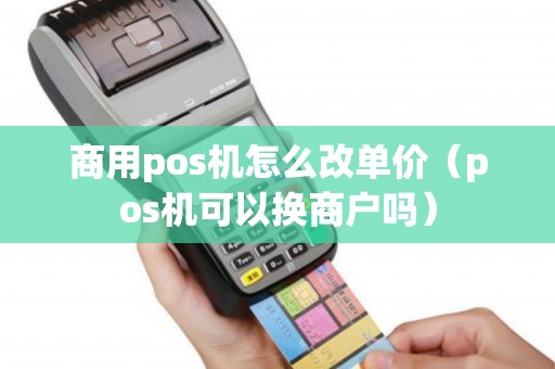 商用pos机怎么改单价（pos机可以换商户吗）