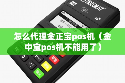 怎么代理金正宝pos机（金中宝pos机不能用了）