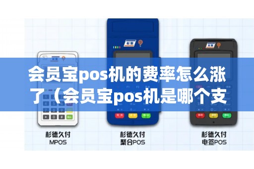 会员宝pos机的费率怎么涨了（会员宝pos机是哪个支付公司的）