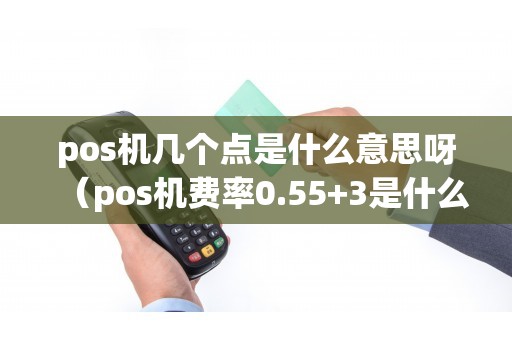 pos机几个点是什么意思呀（pos机费率0.55+3是什么意思）