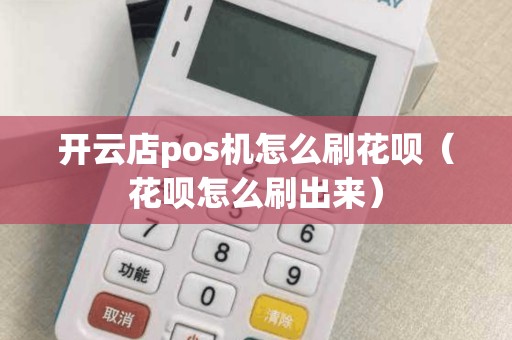 开云店pos机怎么刷花呗(花呗怎么刷出来) 开云店pos机怎么刷花呗(花呗怎么刷出来)