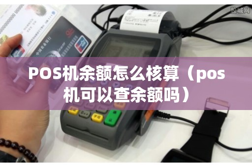 POS机余额怎么核算（pos机可以查余额吗）