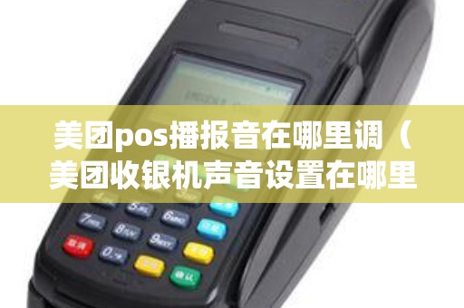 美团pos播报音在哪里调（美团收银机声音设置在哪里）