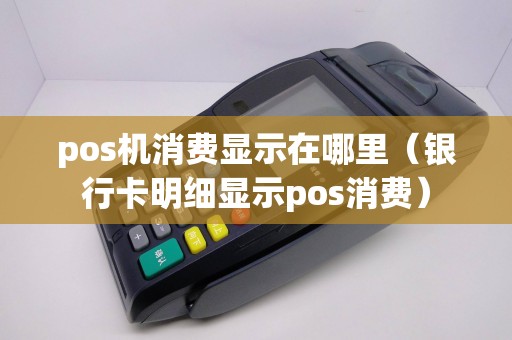 pos机消费显示在哪里（银行卡明细显示pos消费）