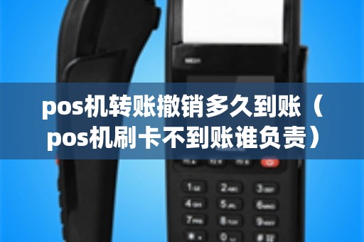 pos机转账撤销多久到账（pos机刷卡不到账谁负责）