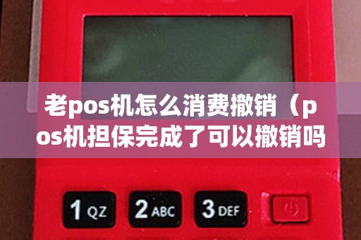 老pos机怎么消费撤销（pos机担保完成了可以撤销吗）