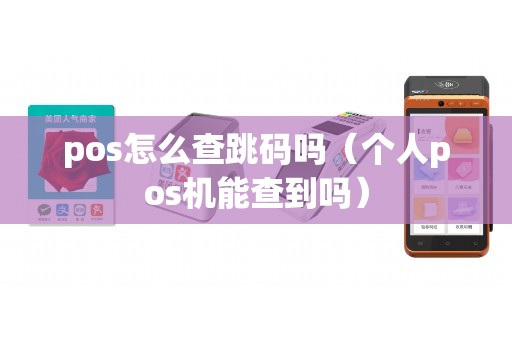 pos怎么查跳码吗（个人pos机能查到吗）