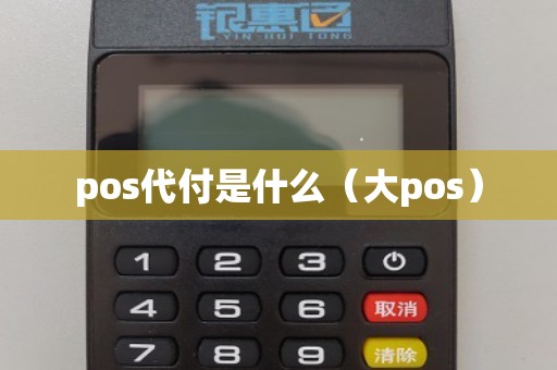 pos代付是什么（大pos）
