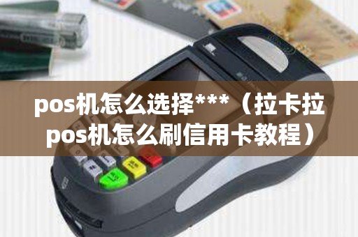 pos机怎么选择***（拉卡拉pos机怎么刷信用卡教程）