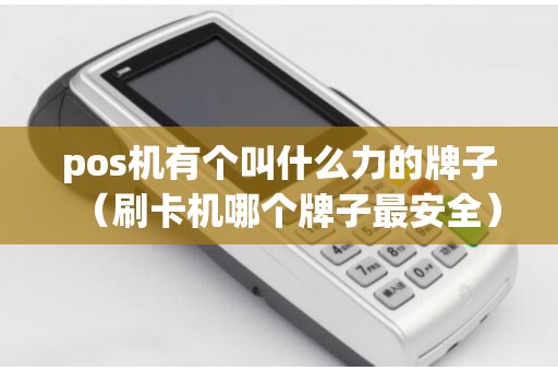 pos机有个叫什么力的牌子（刷卡机哪个牌子最安全）