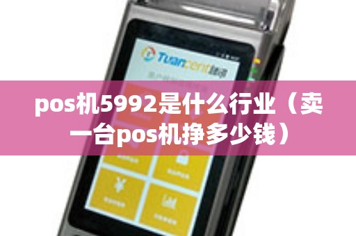 pos机5992是什么行业（卖一台pos机挣多少钱）
