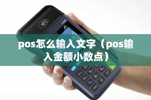 pos怎么输入文字（pos输入金额小数点）