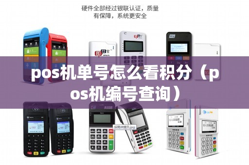pos机单号怎么看积分（pos机编号查询）