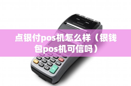 点银付pos机怎么样（银钱包pos机可信吗）