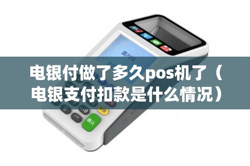电银付做了多久pos机了（电银支付扣款是什么情况）