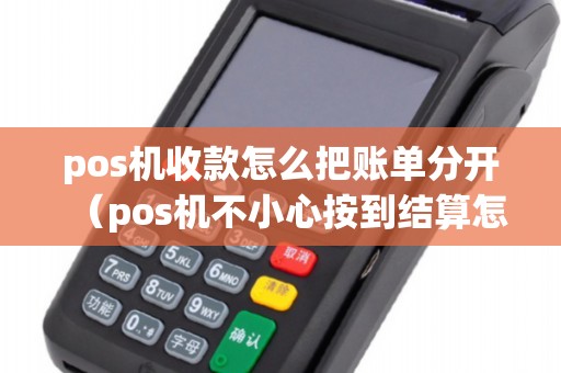pos机收款怎么把账单分开（pos机不小心按到结算怎么查明细）
