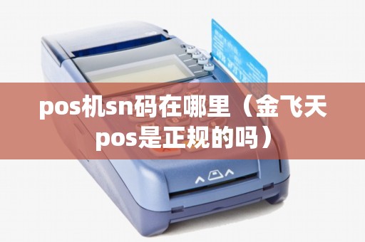 pos机sn码在哪里（金飞天pos是正规的吗）