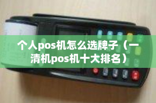 个人pos机怎么选牌子（一清机pos机十大排名）