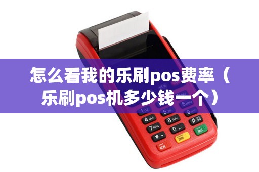 怎么看我的乐刷pos费率（乐刷pos机多少钱一个）