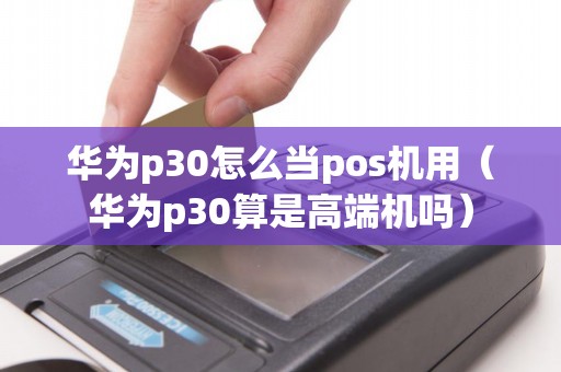 华为p30怎么当pos机用(华为p30算是高端机吗) 华为p30怎么当pos机用(华为p30算是高端机吗)