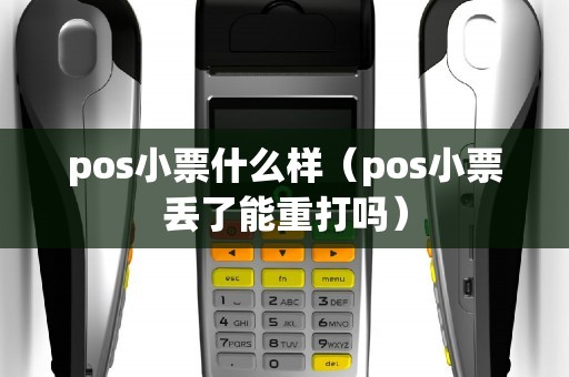 pos小票什么样（pos小票丢了能重打吗）