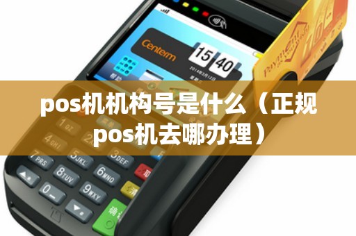pos机机构号是什么（正规pos机去哪办理）