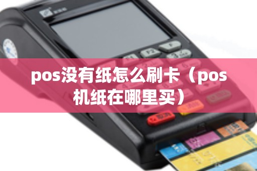 pos没有纸怎么刷卡（pos机纸在哪里买）