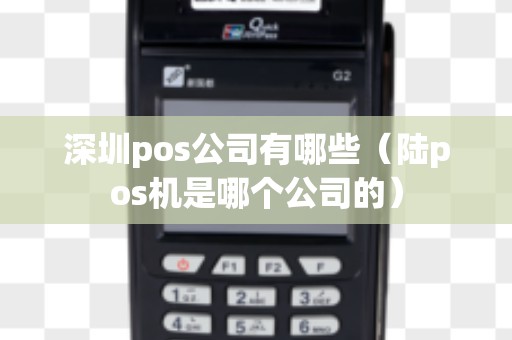 深圳pos公司有哪些（陆pos机是哪个公司的）