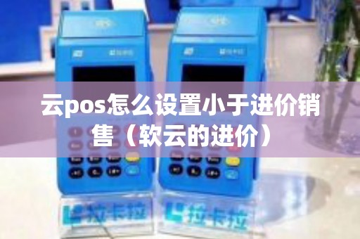 云pos怎么设置小于进价销售（软云的进价）