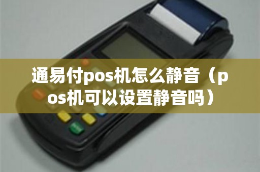 通易付pos机怎么静音（pos机可以设置静音吗）