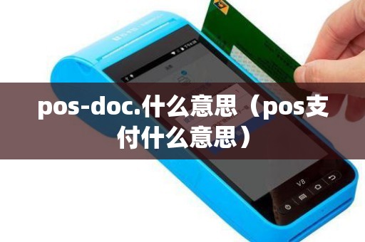 pos-doc.什么意思（pos支付什么意思）