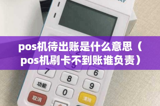 pos机待出账是什么意思（pos机刷卡不到账谁负责）