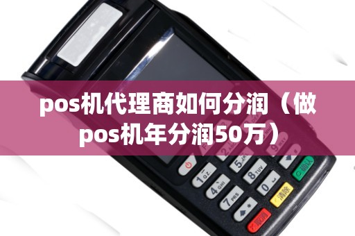 pos机代理商如何分润（做pos机年分润50万）