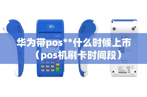 华为带pos**什么时候上市（pos机刷卡时间段）