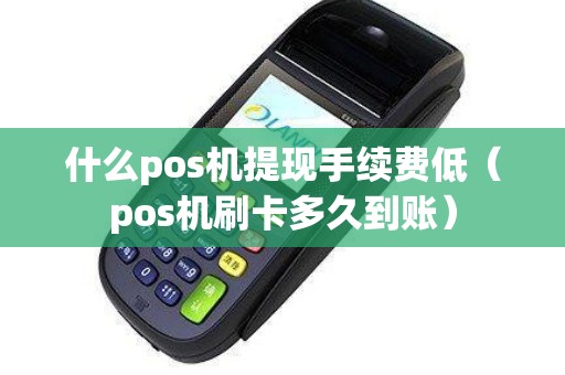 什么pos机提现手续费低（pos机刷卡多久到账）
