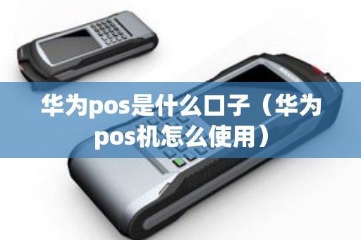 华为pos是什么口子（华为pos机怎么使用）