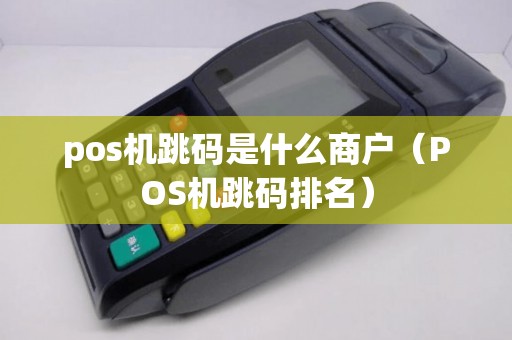 pos机跳码是什么商户（POS机跳码排名）