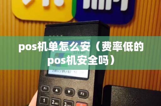 pos机单怎么安（费率低的pos机安全吗）