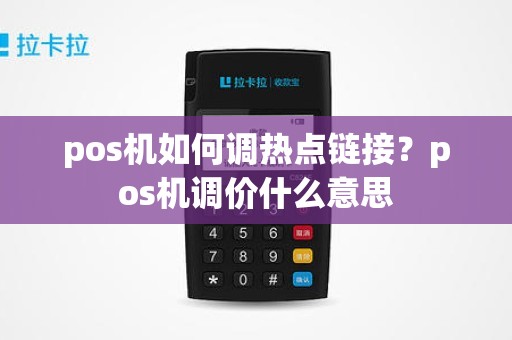 pos机如何调热点链接？pos机调价什么意思