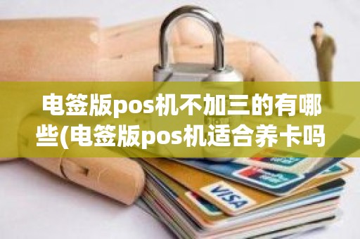 电签版pos机不加三的有哪些(电签版pos机适合养卡吗)
