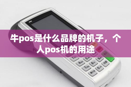 牛pos是什么品牌的机子，个人pos机的用途