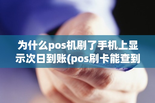 为什么pos机刷了手机上显示次日到账(pos刷卡能查到收款方吗)